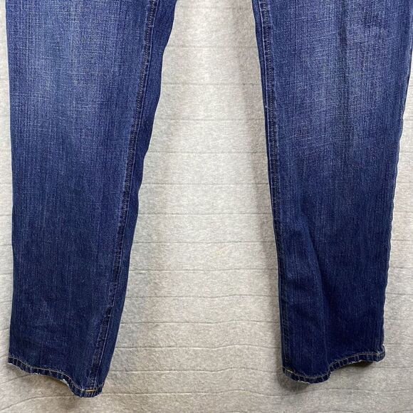 Carbon 2 Cobalt Men's Straight Leg Button Fly 36x32 Jeans 11" Rise - Picture 3 of 6